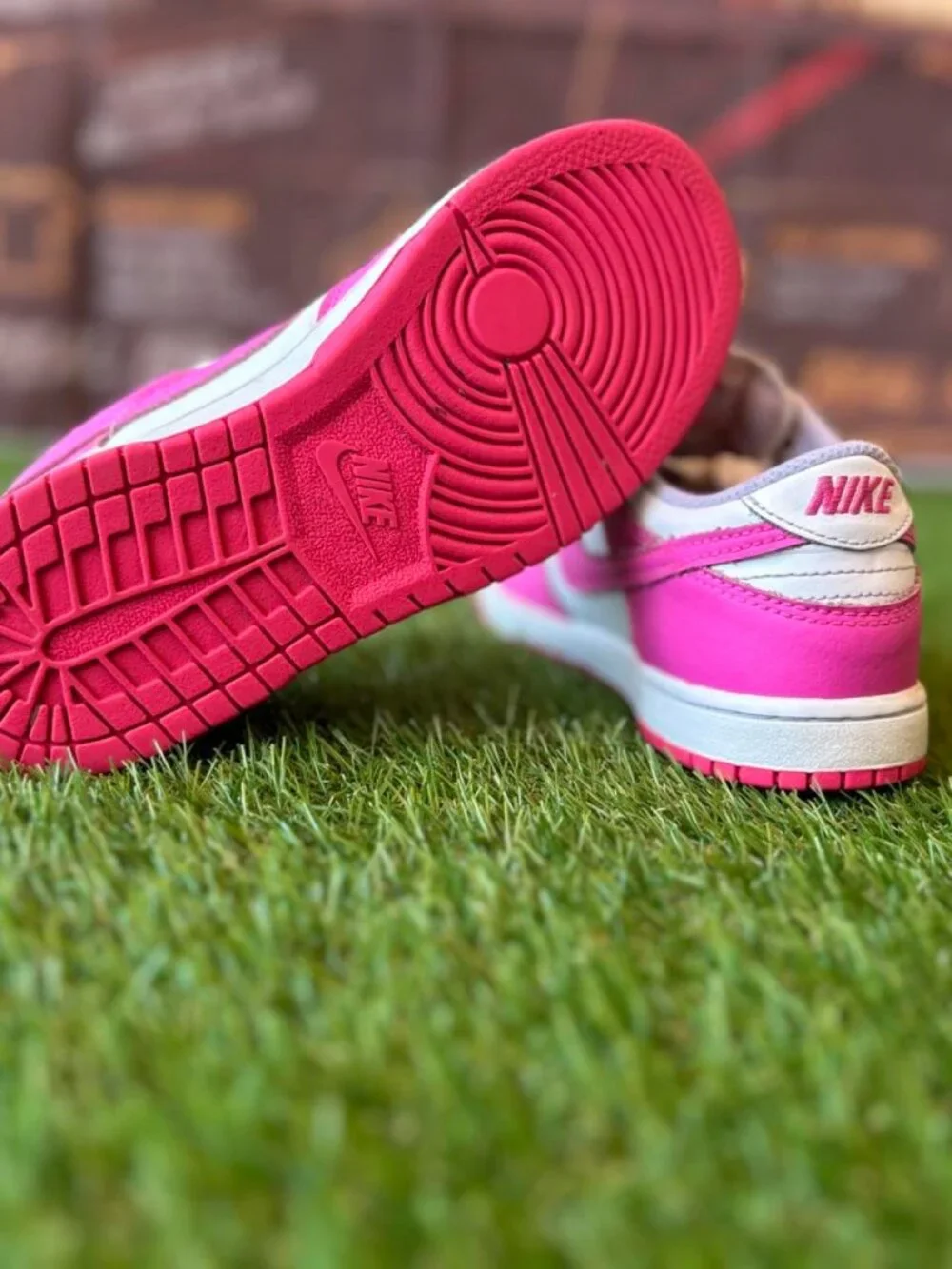 💖 Nike Dunk Low Pink/White | Kids’ Sneakers | Authentic | Excellent Condition